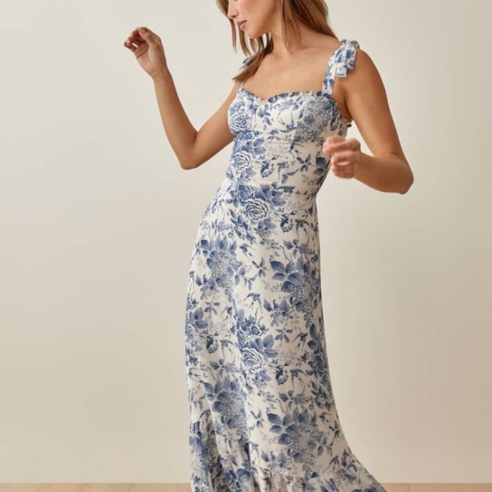 Reformation Nikita Dress Pompadour - never worn